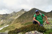 87 Dal Monte Avaro vista (da dx)  sulla Bocchetta Triomen, Tribortoi  e Valletto
